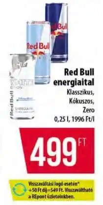 Coop RED BULL Energiaital ajánlat