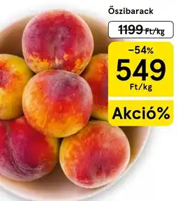 Tesco Őszibarack ajánlat