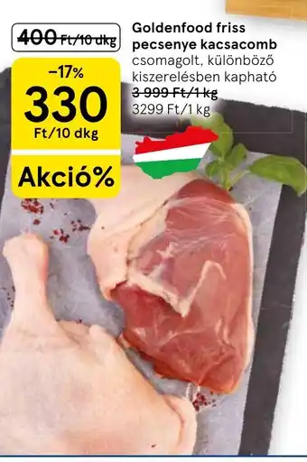 Goldenfood friss pecsenye kacsacomb