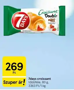 Tesco 7days croissant ajánlat