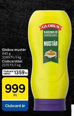 Tesco Globus mustár ajánlat