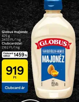 Tesco Globus majonéz ajánlat