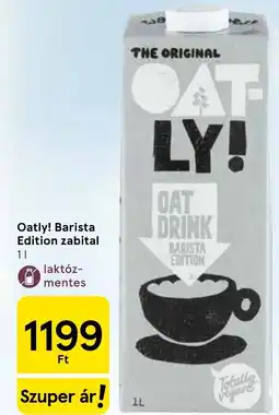 Tesco Oatly! Barista Edition zabital ajánlat