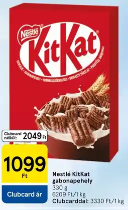 Tesco Nestlé KitKat gabonapehely ajánlat