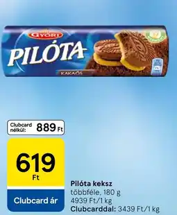 Tesco Pilóta keksz ajánlat