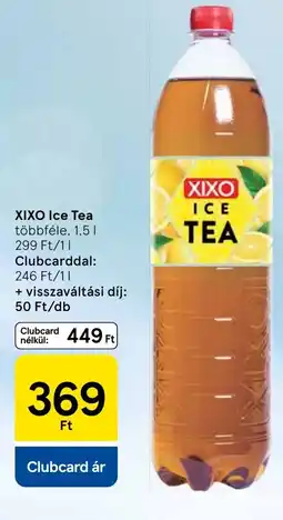 Tesco XIXO Ice Tea ajánlat