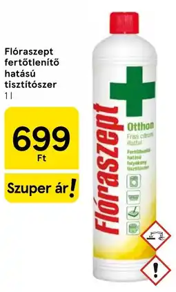 Tesco Flóraszept fertőtlenítő hatású tisztítószer ajánlat