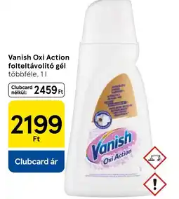 Tesco Vanish Oxi Action folteltávolító gél ajánlat