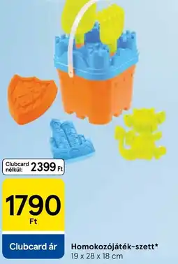 Tesco Homokozójáték-szett ajánlat