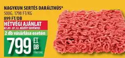 Coop Nagykun sertés darálthús ajánlat