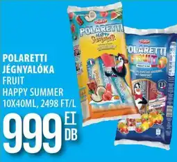 Coop Polaretti jégnyalóka fruit happy summer ajánlat