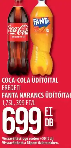 Coop Coca-cola üdítőital eredeti fanta narancs üdítőital ajánlat