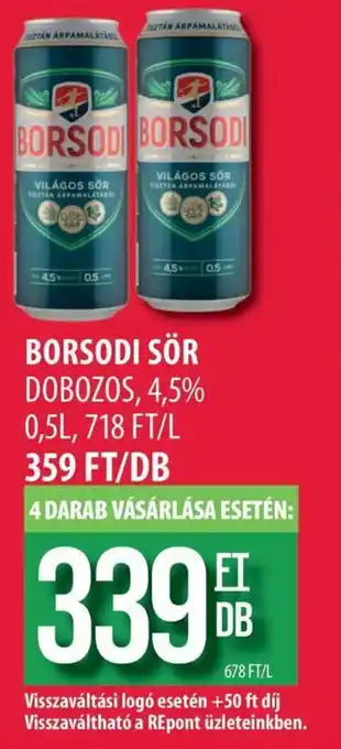 Borsodi sör