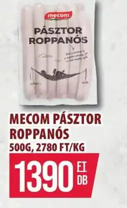 Coop Mecom pásztor roppanós ajánlat