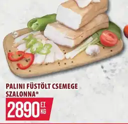 Coop Palini füstölt csemege szalonna ajánlat