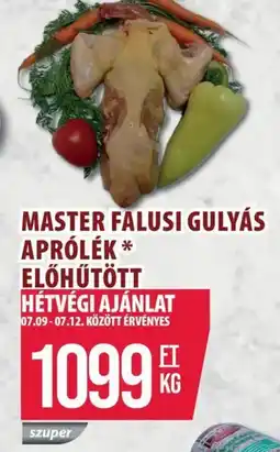 Coop Master falusi gulyás aprólék * előhűtött ajánlat