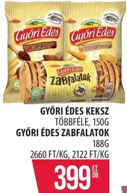 Coop Győri édes keksz ajánlat