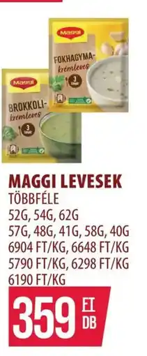 Coop Maggi levesek ajánlat