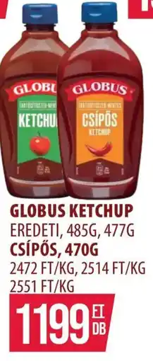 Coop Globus ketchup ajánlat