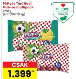 Spar Market Pöttyös Túró Rudi ajánlat