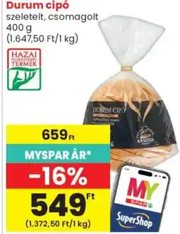 Spar Market Durum cipó ajánlat