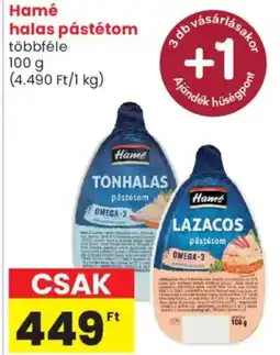 Spar Market Hamé halas pástétom ajánlat