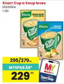 Spar Market Knorr Cup a Soup leves ajánlat