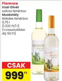 Spar Market Florence Irsai Olivér ajánlat