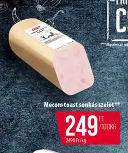 Coop Mecom toast sonkás szelet ajánlat