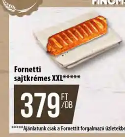 Coop Fornetti sajtkrémes XXL ajánlat