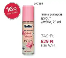 Rossmann ISANA PUMPÁS SPRAY ajánlat