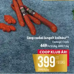 Coop Coop Csabai lángolt kolbász ajánlat