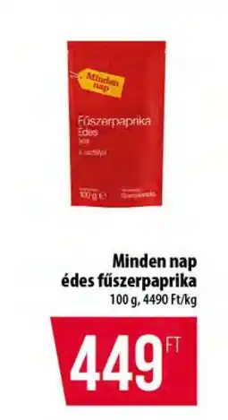Coop Minden nap édes fűszerpaprika ajánlat