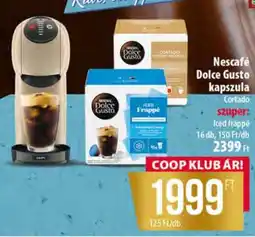 Coop Nescafé Dolce Gusto kapszula ajánlat