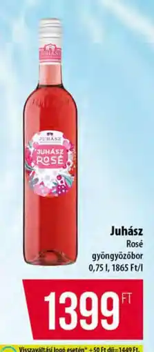 Coop JUHÁSZ Rosé ajánlat