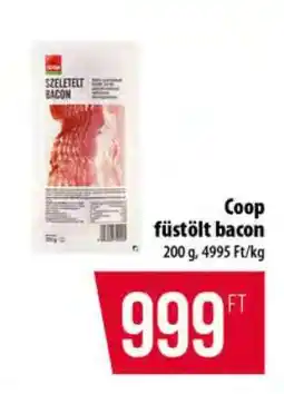 Coop Coop füstölt bacon ajánlat