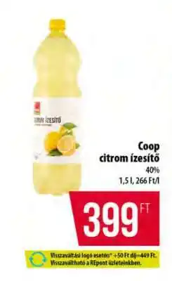 Coop Coop citrom ízesítő ajánlat