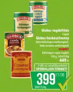 Coop Globus vagdalthús ajánlat