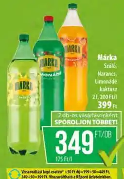 Coop Márka Szőlő, Narancs, Limonádé kaktusz ajánlat