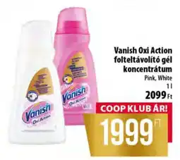 Coop Vanish Oxi Action folteltávolító gél koncentrátum ajánlat
