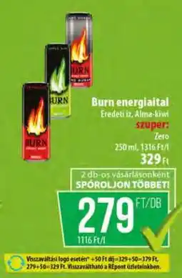Coop Burn energiaital ajánlat