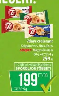 Coop 7days croissant ajánlat