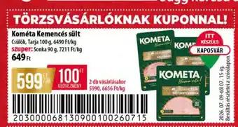 Coop KOMETA KEMENCÉS SÜLT ajánlat