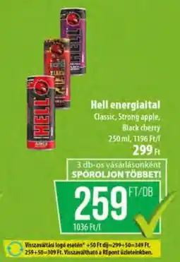 Coop HELL Energiaital ajánlat