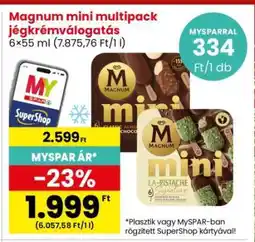 Interspar Magnum mini multipack jégkrémválogatás ajánlat