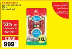 Interspar Gyulai kolbász ajánlat
