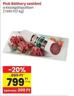 Interspar Pick Báthory szalámi ajánlat