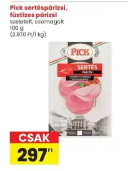 Interspar Pick sertéspárizsi, füstízes párizsi ajánlat