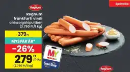 Interspar Regnum Frankfurti virsli ajánlat