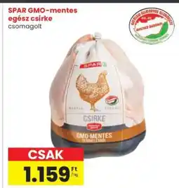 Interspar SPAR GMO-mentes egész csirke ajánlat